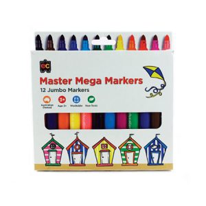 EC Master Mega Marker 12 Color (Jumbo)